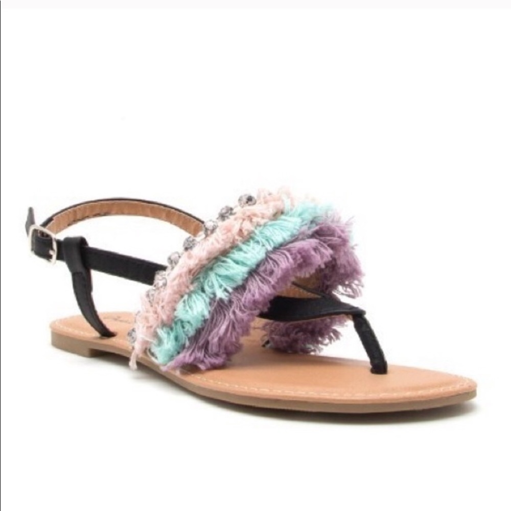 Pastel Fringe Festival Sandals